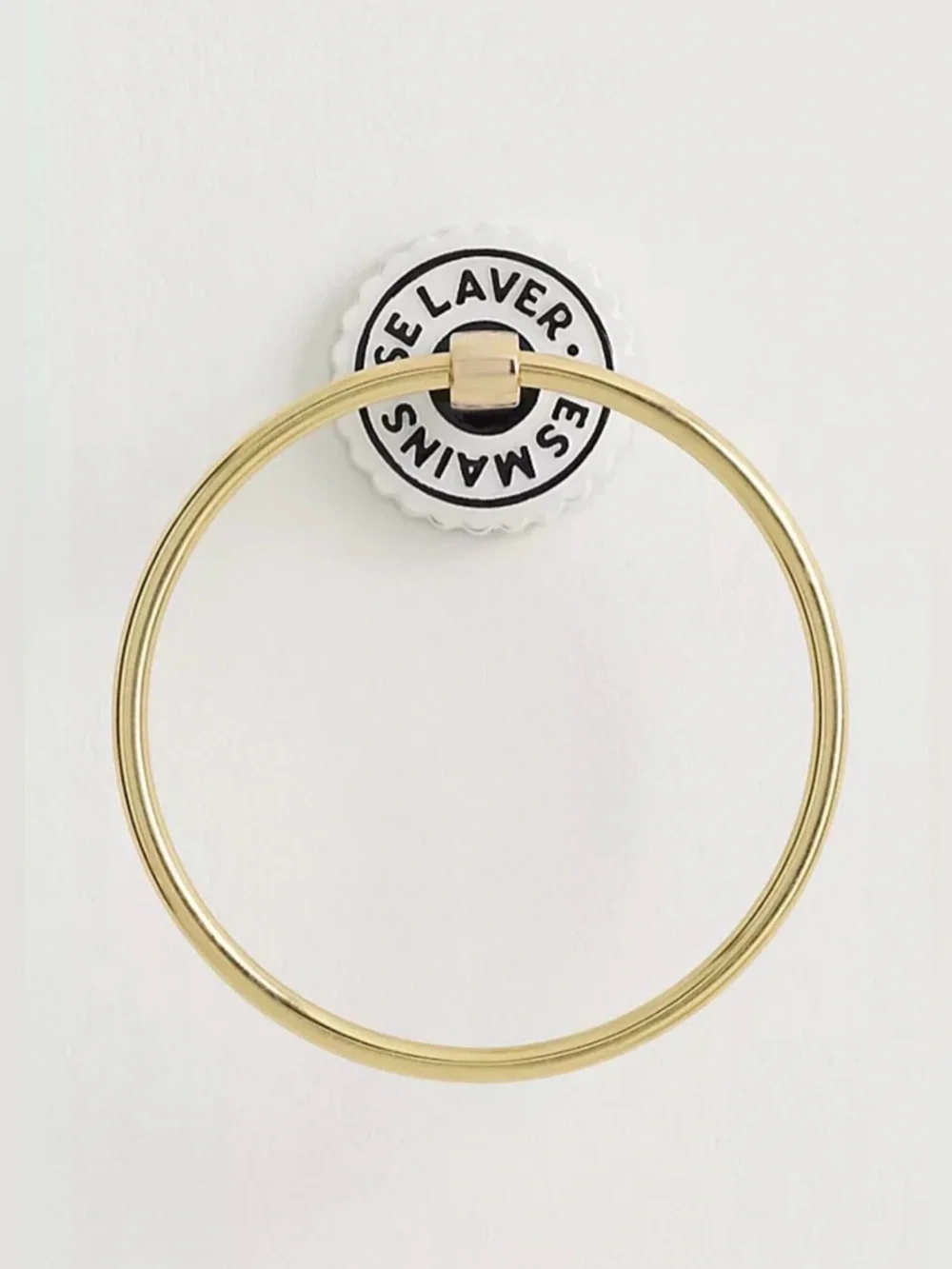 Anthropologie Claudette Towel Ring, NWT